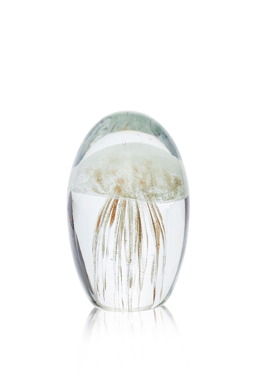 Paperweight Glass Jellyfish